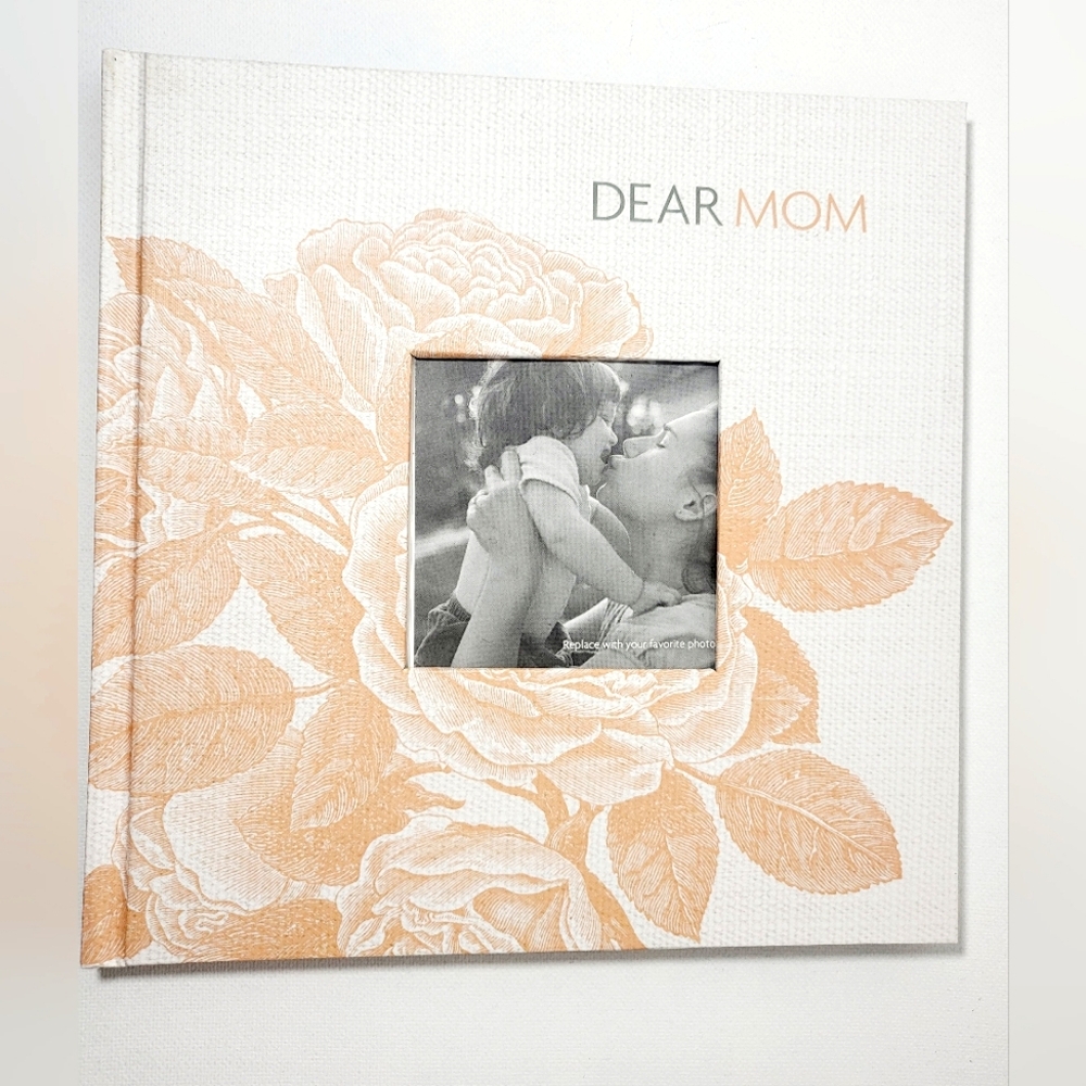 ❤️DEAR MOM - Keepsake Book - One of a kind Hardcover Fill In Book